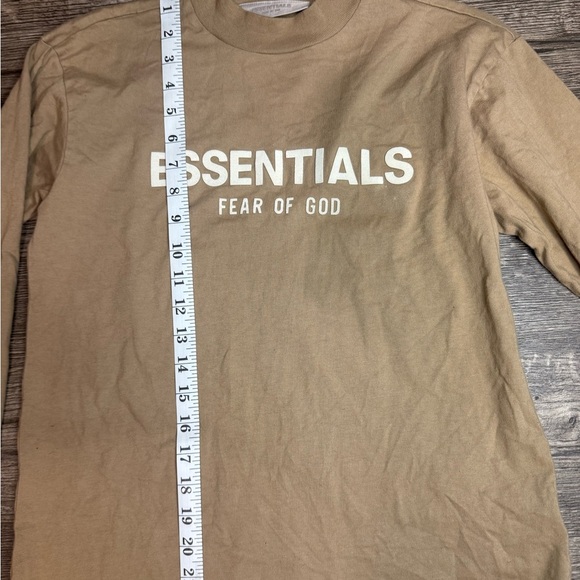 Essentials Beige Crewneck Sweater - Picture 8 of 9